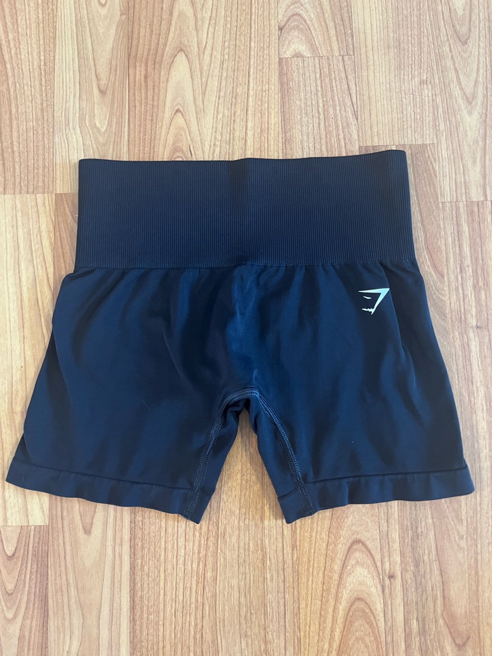 Gymshark Black High-Waist Seamless Training Shorts
